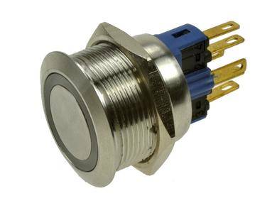 Przycisk ONPOW GQ22 IP65 zielony 12V