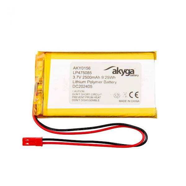 Akumulator LiPo 2500mAh 3,7V 85x50x4,7mm