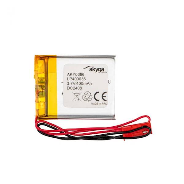 Akumulator LiPo  400mAh 3,7V 35x30x4mm
