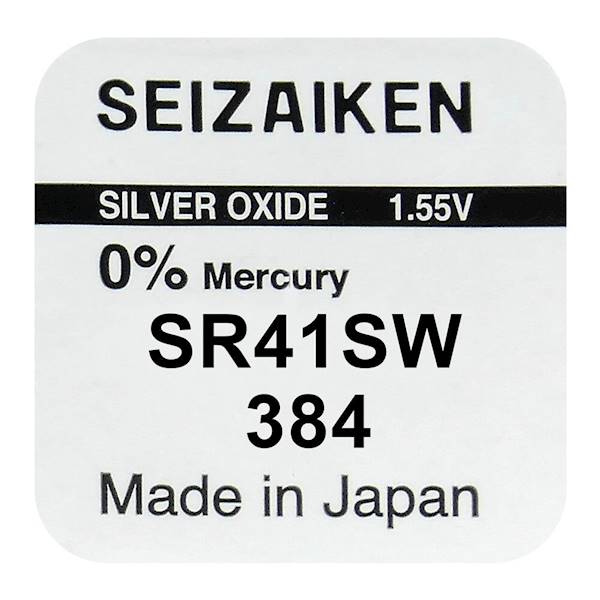 384 Bateria srebrowa SR41 SEIKO AG3