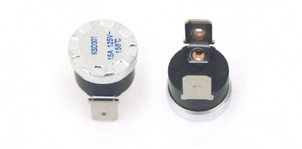 Termostat bimetaliczny 10A 250V 110°C NC
