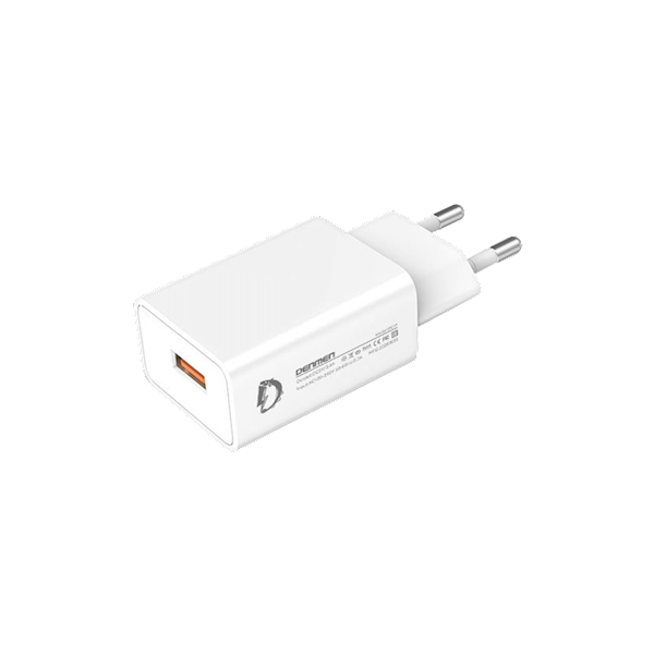 Ładowarka USB-A 2,4A biały