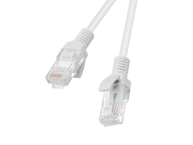 Przyłącze patchcord UTP cat6;  3m; biały