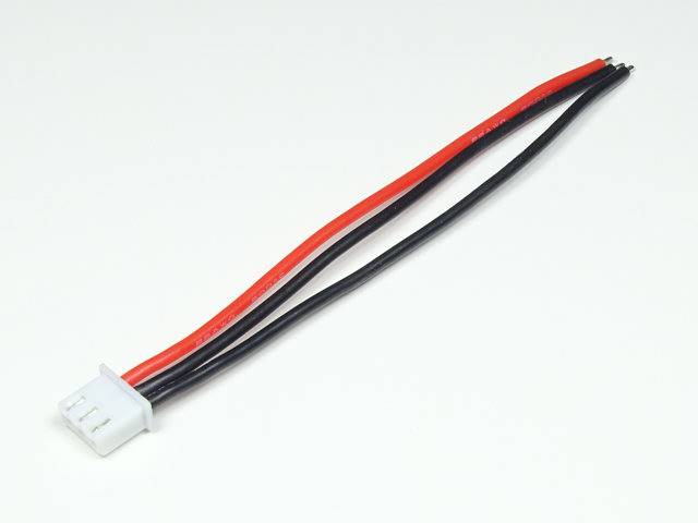 JST-2,5 3PIN  Wtyk z przewodem silikon AWG22 9cm
