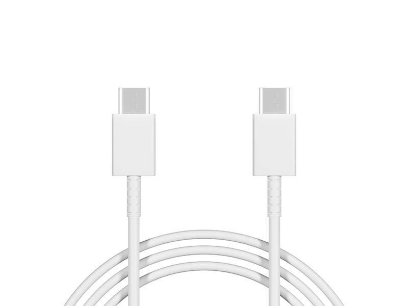Kabel USB-C wt/wt USB-C 1m biały