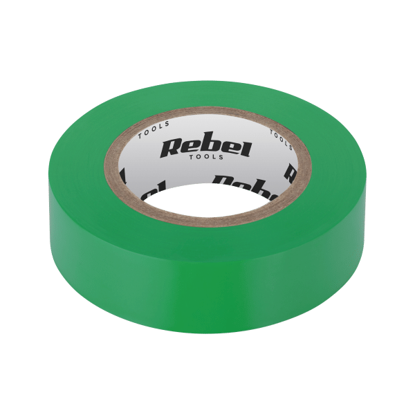 Taśma izolacyjna 19mm / 9m / zielony