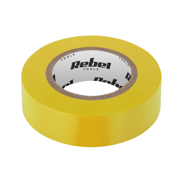 Taśma izolacyjna 19mm / 9m / żółty