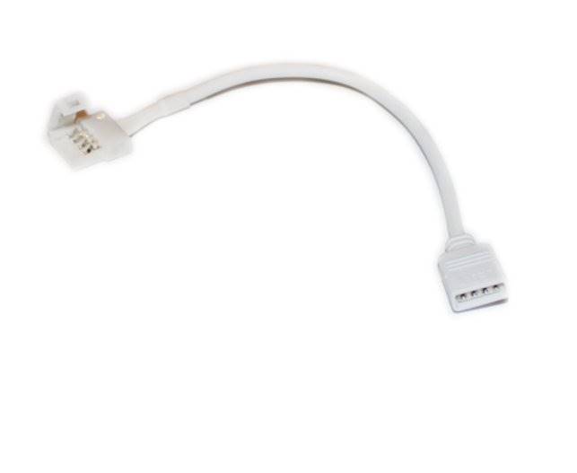 Złącze do taśm RGB 12mm klips-sterownik 4PIN 10cm