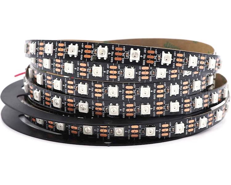 WS2812B Taśma LED adresowalna/cyfrowa 5m