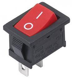 Przełącznik MRS101 ON-OFF 2pin czerwony