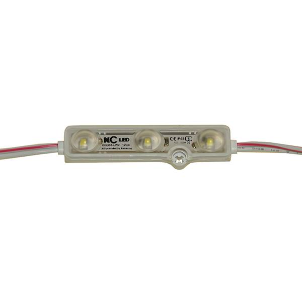 Moduł LED 3x2835 IP65 biały 6500K 1W Samsung