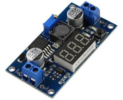 Przetwornica DC/DC StepDown LM2596 woltomierz
