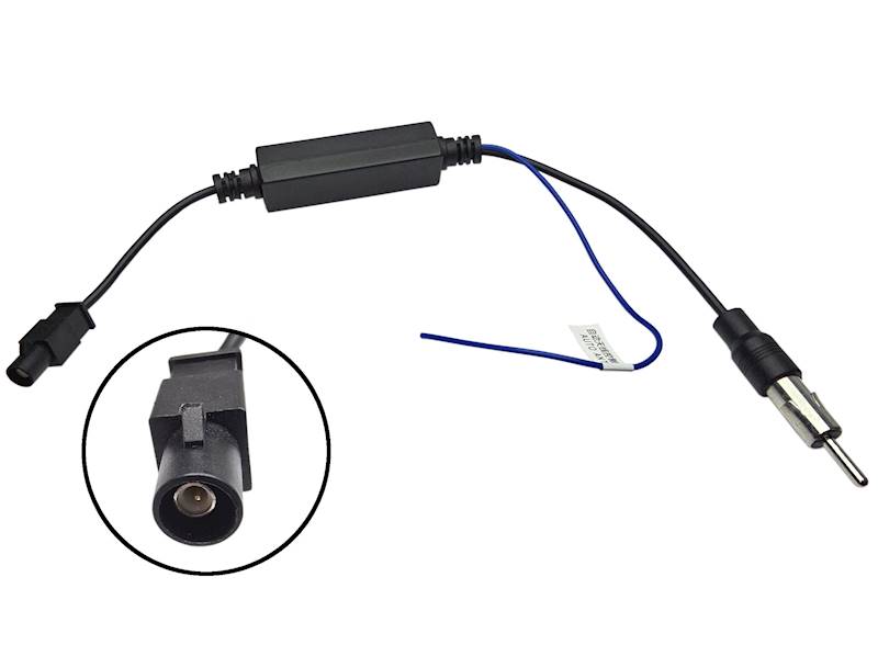 Separator antenowy DIN wtyk/wtyk Fakra