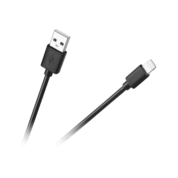 Kabel  iPhone wt/wt USB-A 1m Lightning czarny