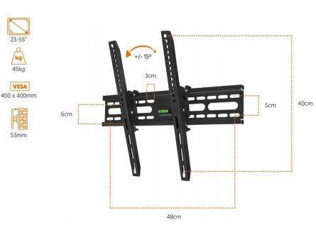 Uchwyt TV 23-65"  LCD91