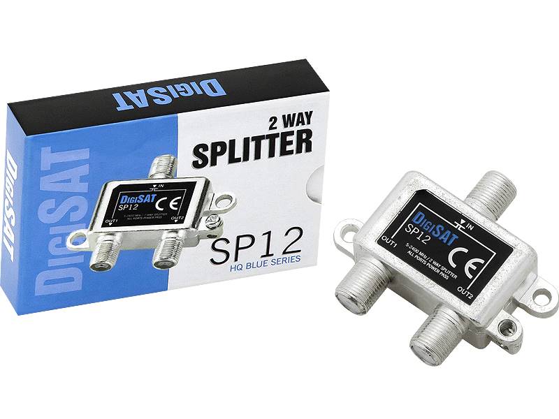 Rozgałęźnik 2x1 SP12 DigiSat 5-2400MHz