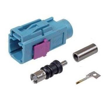 Fakra gniazdo na przewód RG174; RG316