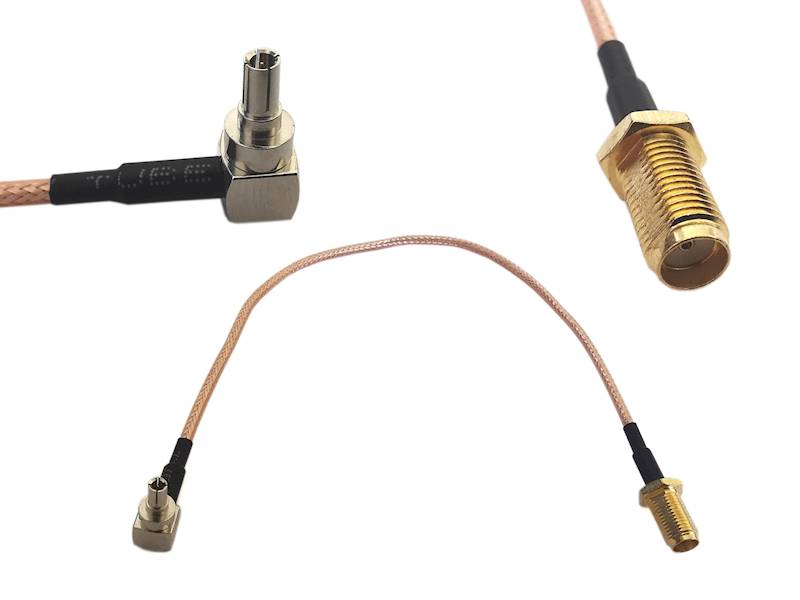 Konektor antenowy CRC9 wt/gn SMA 