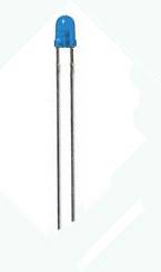 Dioda LED niebieski 3mm pulsujący