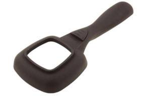 Lupa ręczna; Pow: x4; Śr.soczewki:65mm; Podśw: LED