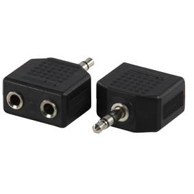 Adapter Jack3,5 wt/2gn Jack3,5 stereo 