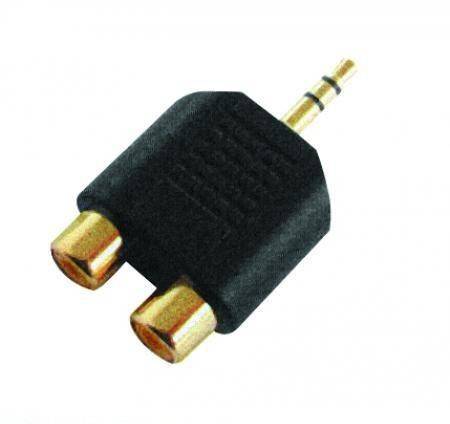 Adapter Jack3,5 wt/2gn RCA 