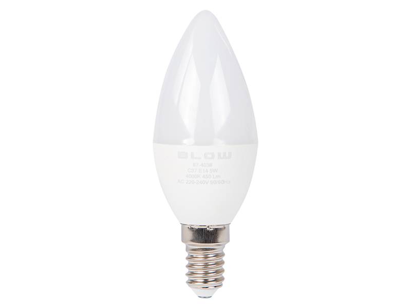 Żarówka LED E14 C37 ECO 5W neutralny