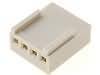 HU-04 Obudowa gniazda 4 pin, kolor biały 