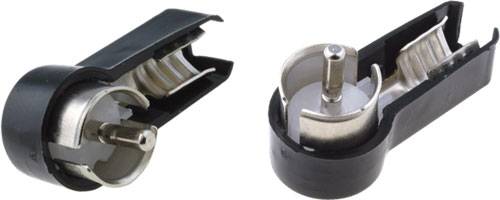 Antenowy wtyk  samochodowy kątowy 