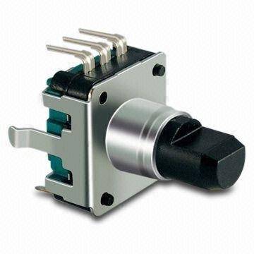 Enkoder impulsator 24 impulsy L=12mm z przyciskiem