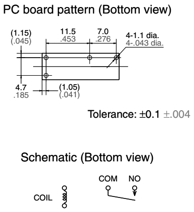 Przekaźnik 24Vdc ALDP124 SPST-NO 