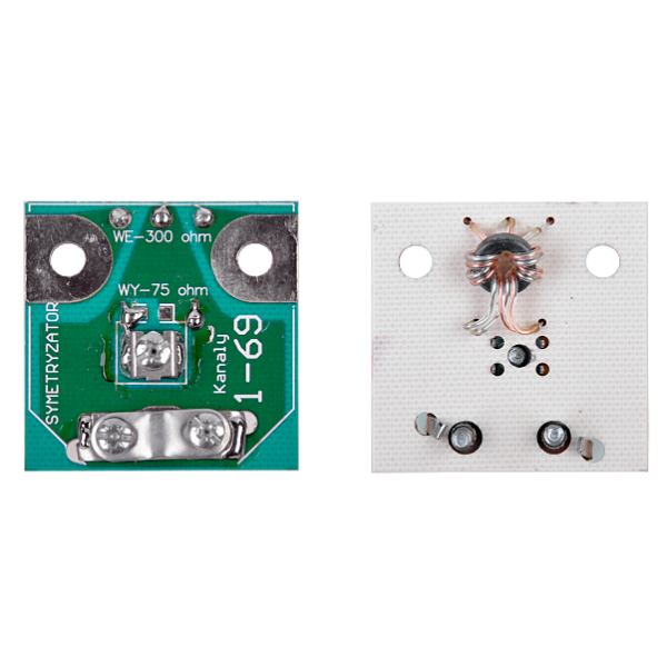 Symetryzator antenowy 21-69 kanał 