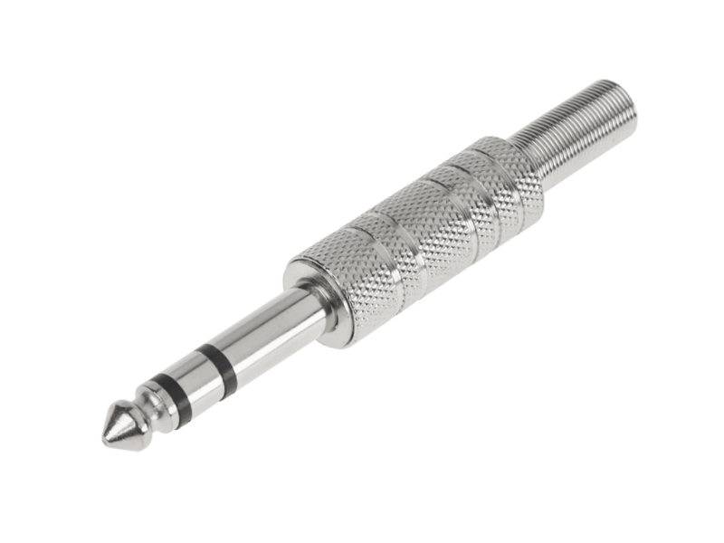 Jack6,3 stereo Wtyk metal
