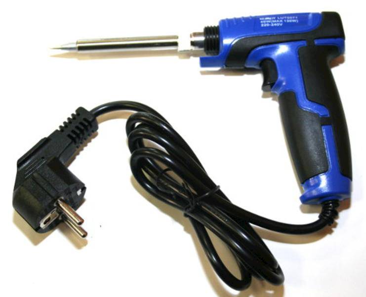 Lutownica pistoletowa 30/130W ceramiczna grzałka