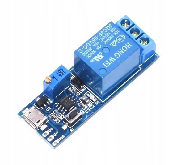 Moduł przekaźnika czasowego NE555