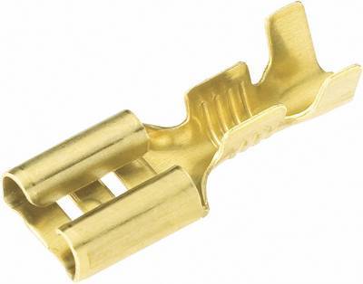 Płaski konektor 4,8mm żeński 0,5÷1,25mm2