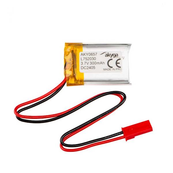 Akumulator LiPo  300mAh 3,7V 30x20x7,5mm