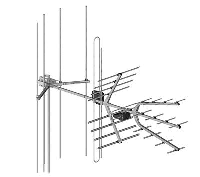 Antena z polaryzacją H/V Dipol 28/5-12/21-60 DVB-T
