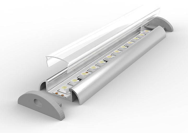 Z02-2 Profil led srebrny anodowany 2m