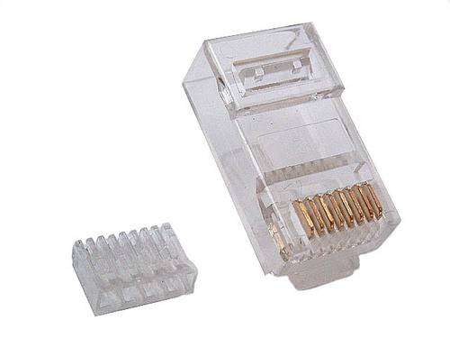 Wtyk RJ45 8p8c cat6 drut 2 części