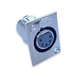 XLR-7G Gniazdo mikrofonowe XLR żeńskie na panel 