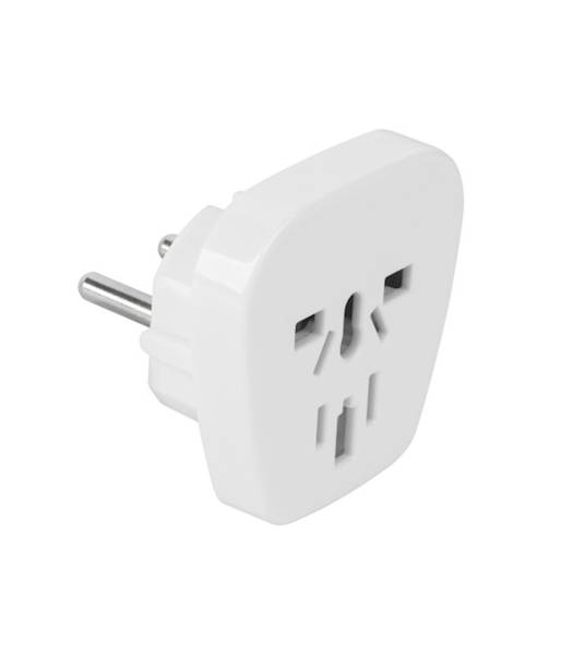 Travel Adapter, przejściówka sieciowa AC wt/gn uni
