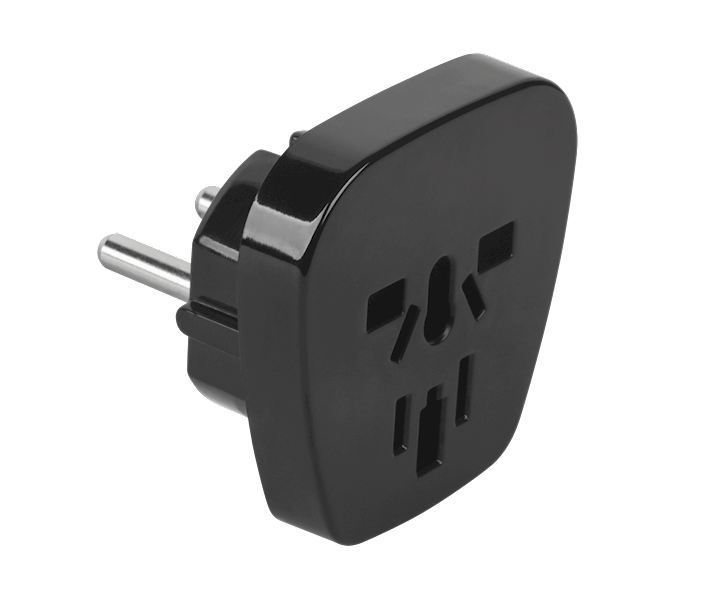 Travel Adapter, przejściówka sieciowa AC wt/gn uni