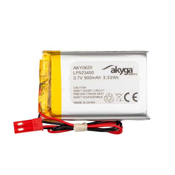 Akumulator LiPo  900mAh 3,7V 50x34x5,2mm