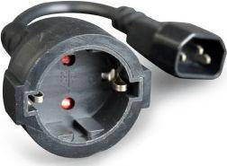 Kabel zasilający IEC C14 CEE 7/4 250V/50Hz 15cm