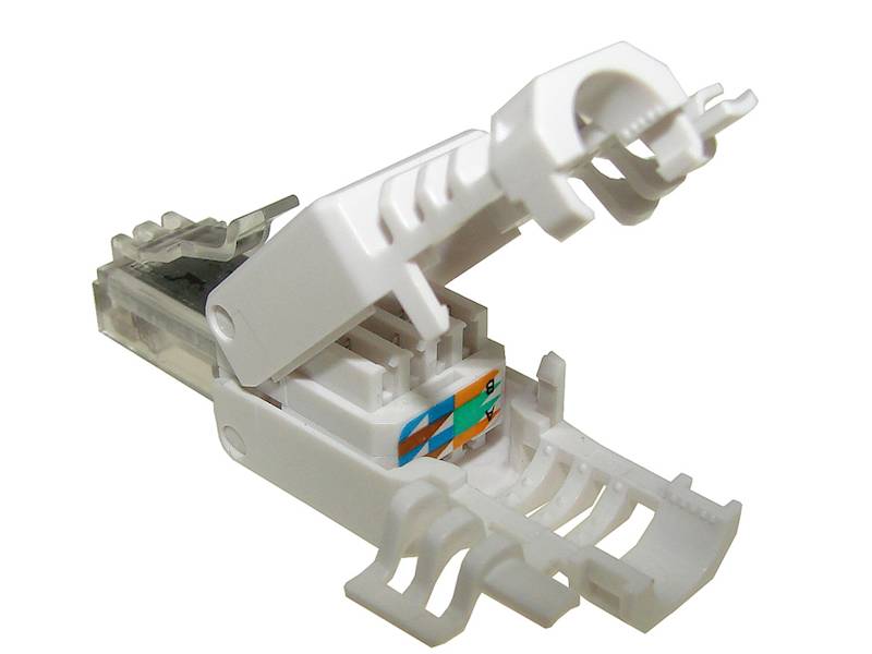 Wtyk RJ45 8p8c cat6 beznarzędziowy