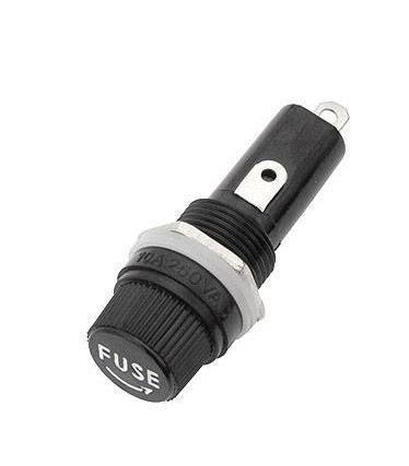 Gniazdo bezpiecznika 6x30mm na panel 