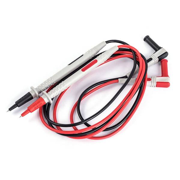 Przewody pomiarowe silikon 10A 1m