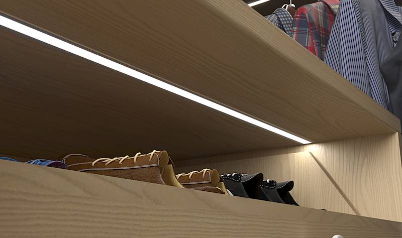 Z06A-2 Profil led czarny lakierowany 2m