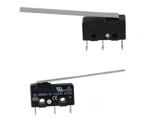 Przełącznik krańcowy midi dźwignia 55mm 